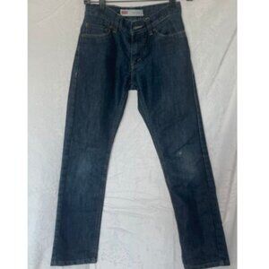 Levi's 511 Jeans Women 26x26 Size 12 Regular Blue Denim Stretch Zip Button